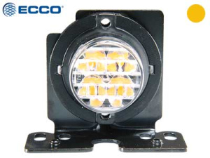 LED-VAROITUSVILKKU KELT. 10-30V R65 HALK 32/38,6MM 3