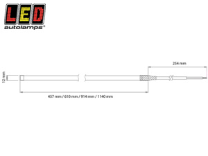 LED-VALONAUHA TAIPUISA - 610MM 3