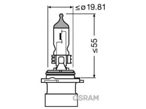 OSRAM ORIGINAL 12V HB4A 9006XS BOX 3