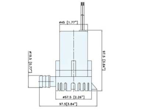 PILSSIPUMPPU 12V 300GPH 3
