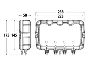 NOCO GENIUS AKKULATURI 4X2A 6V/12V 2