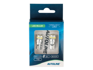 LED-POLTTIMOPARI T10 6000K AUTOLINE GREEN TECH 2