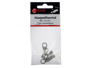 C-PWR KAAPELIKENKÄ M6 10MM2  5KPL PURISTETTAVA 2