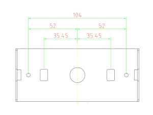 KIINNIKEJALKA 1:LLE 4/6-LED TASOVILKULLE SÄÄDETTÄVÄ 2