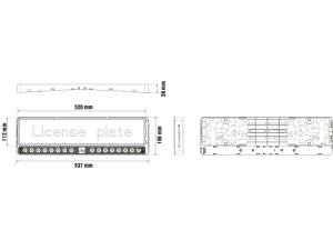 OPTIBEAM E-BAR EU TWIN REKISTERIKILPIVALO 4
