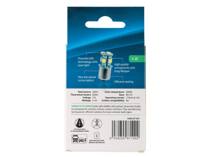 LED-POLTTIMOPARI BA15S 6000K AUTOLINE GREEN TECH 3