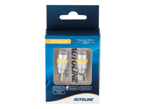 LED-POLTTIMOPARI T10 5000K CAN AUTOLINE YELLOW TECH 2