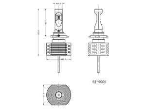 LED-POLTTIMO HB3 9005 12-24V 2