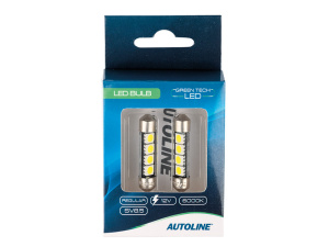 LED-POLTTIMOPARI SV8,5 43MM 6000K AUTOLINE GREEN TECH 2