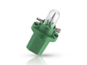 POLTTIMO PHILIPS 12V 2W BAX8,5D/2 GREEN 2
