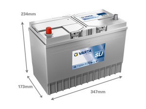 VARTA PROMOTIVE SLI 110AH 680A 347X173X234MM +/- 2