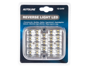 AUTOLINE PERUUTUSVALO 19XLED 12-24V 100X80MM 3