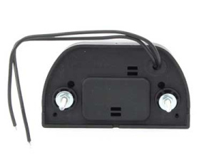 LED-REKISTERIVALO 12/24V ISO MUSTA DEUTSCH PISTOKE 3
