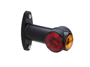 LED-ÄÄRIVALO KUMIVARSI 12-24V FF 90MM 3