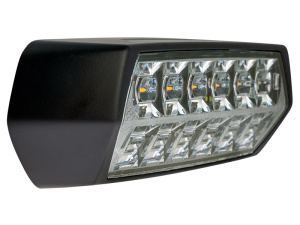 AXIXTECH M080 KELTAINEN LED-VAROITUSVILKKU/SCENEVALO 12/24V 3