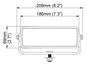 NORDIC PICTOR 830 LED WIDE FLOOD M10 4
