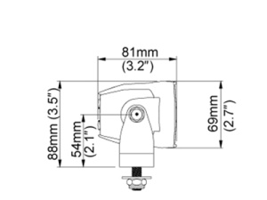 NORDIC PICTOR 830 LED WIDE FLOOD M10 5