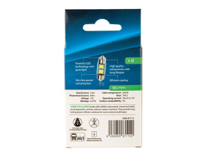 LED-POLTTIMOPARI SV8,5 30MM 6000K AUTOLINE GREEN TECH 3