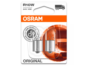 OSRAM ORIGINAL 24V R10W DOUBLE BLSITER 2