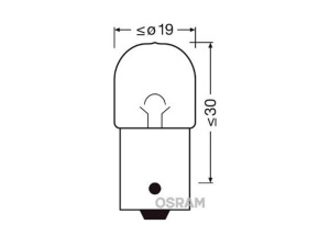OSRAM ORIGINAL 24V R10W DOUBLE BLSITER 4