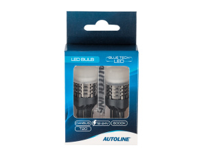 LED-POLTTIMOPARI T20 6000K CAN AUTOLINE BLUE TECH 21/5W 2