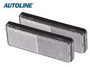 AUTOLINE HEIJASTINPARI VALK. 96X38MM LIIMALLA 3