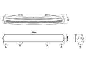 OPTIBEAM SUPER CAPTAIN DUAL 600 CURVED 8
