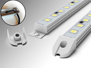 LED SISÄVALO ALUMIINIKOTELO 12V 25CM IP67 2