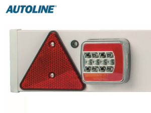 TAKAVALOPANEELI GLO-TRAC LED 1,22M 12/24V 10M KAAPELI # 3
