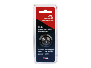 OPTIBEAM DARK PHANTOM LED-ÄÄRIVALO PUNAINEN 6