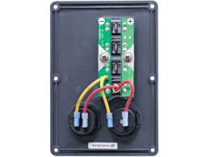 KATKAISINPANEELI 4, HARMAA, 12V TUP.SYT.RASIA, 2 USB LATAUS 2