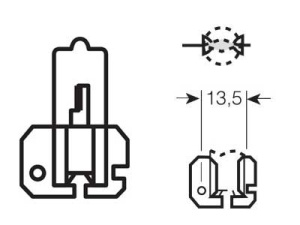 OSRAM # ORIGINAL 24V H2 5