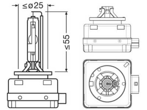 OSRAM XENARC ORIGINAL D1R 5