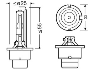 OSRAM XENARC ORIGINAL D4S 5
