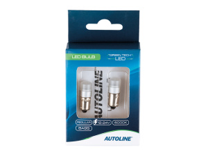 LED-POLTTIMOPARI BA9S 6000K AUTOLINE GREEN TECH 8