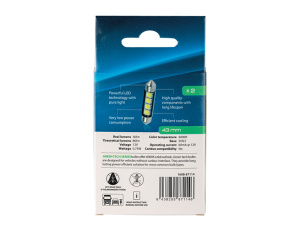 LED-POLTTIMOPARI SV8,5 43MM 6000K AUTOLINE GREEN TECH 5