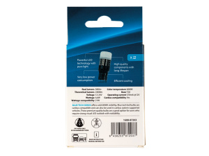 LED-POLTTIMOPARI T20 6000K CAN AUTOLINE BLUE TECH 21W 3