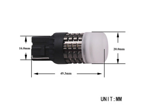 LED-POLTTIMOPARI T20 6000K CAN AUTOLINE BLUE TECH 21W 4