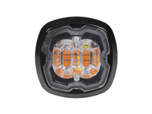 AXIXTECH CR06 KELTAINEN LED-VAROITUSVILKKU R65 CLASS 2 2