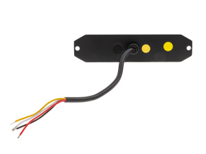 TRUCK VISION LED-TASOVILKKU KELT. 6-LED 12/24V R65 5