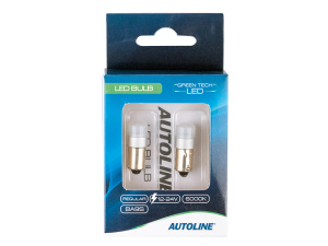 LED-POLTTIMOPARI BA9S 6000K POWER AUTOLINE GREEN TECH 2