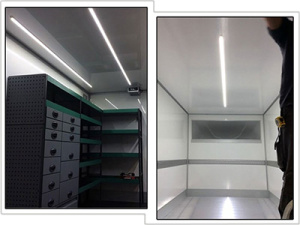 LED SISÄVALO ALUMIINIKOTELO VALK. 24V 150CM IP68 3