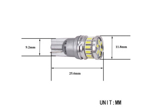 LED-POLTTIMOPARI T10 VIHREÄ AUTOLINE 4