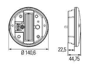 LED-TAKAVALO 10-31V 141MM 2