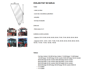 OVILASI FIAT 90 SARJA 3