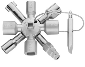 SÄHKÖKAAPPIAVAIN 10-OS. 00 11 01 KNIPEX 2