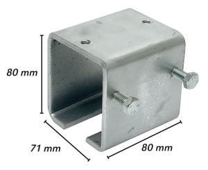 JATKOKAPPALE 80X71X80 MM (60X68MM) 2
