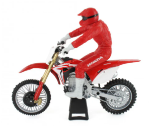 New-Ray, 1:12 HONDA CRF 450R, With Rider pienoismalli 2