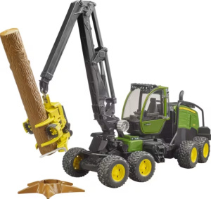 John Deere 1270G -metsäharvesteri puunrungolla 3
