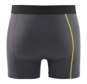 Boxerit XLIGHT, 100% merinovilla Tummanharmaa/Keltainen, Blåkläder 3